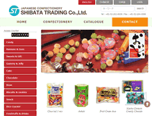 Tablet Screenshot of confectionery.jp